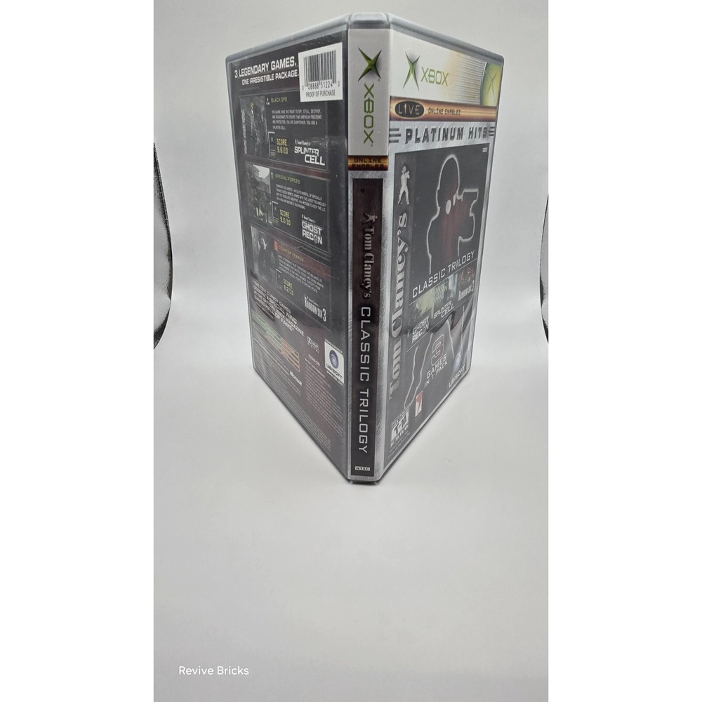 Tom Clancy's Classic Trilogy (Microsoft Xbox, 2004) CIB Complete Tested Working - Picture 11 of 11